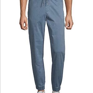 Black Brown 1826 Woven Drawstring Jogger